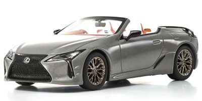 京商オリジナル 1/43 レクサス LC 500 コンバーチブル “ピナクル” ニュートリノグレー  [No.KS03942NGY]