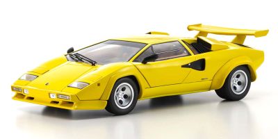 KYOSHO ORIGINAL 1/18scale Lamborghini Countach LP5000 Quattrovalvole (Yellow)  [No.KS08320Y]
