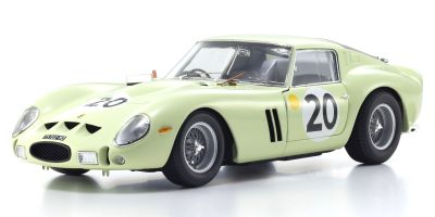 京商オリジナル 1/18 フェラーリ 250GTO 1962 LM #20(ライトグリーン)   [No.KS08438E]