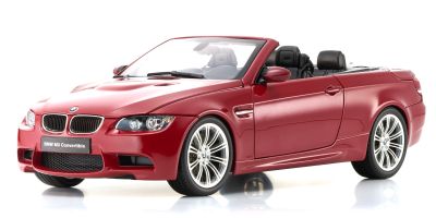 京商オリジナル 1/18 BMW M3 (E93M) コンバーチブル (メルボルンレッド)  [No.KS08738MR]