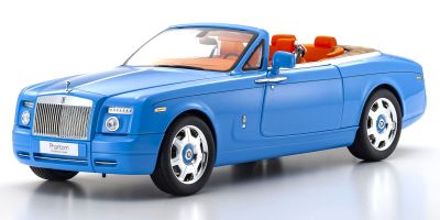 KYOSHO ORIGINAL 1/18scale Rolls Royce Phantom Drophead Coupe (Light Blue)  [No.KS08871BL]