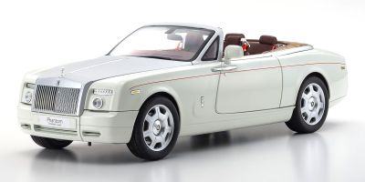 KYOSHO ORIGINAL 1/18scale Rolls Royce Phantom Drophead Coupe (English White)  [No.KS08871EW2]