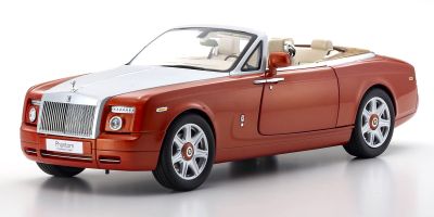 KYOSHO ORIGINAL 1/18scale Rolls Royce Phantom Drophead Coupe (Orange)  [No.KS08871P]