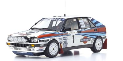 京商オリジナル 1/18 ランチア デルタ HF インテグラーレ 1988 オリンパス マルティニ＆ロッシ #1  [No.KS08960G]