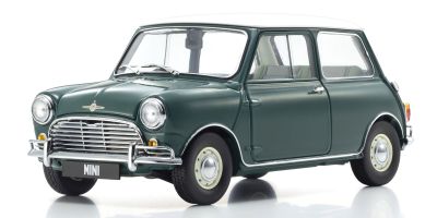 京商オリジナル 1/18 モーリス ミニクーパー 1275S (グリーン/ホワイトルーフ)  [No.KS08977GRW]