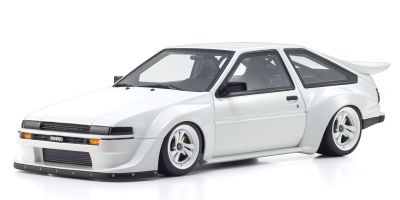 京商 サムライ 1/18 トヨタ スプリンタートレノ AE86 Khyzyl Saleem (ホワイト)  [No.KSR18070W]
