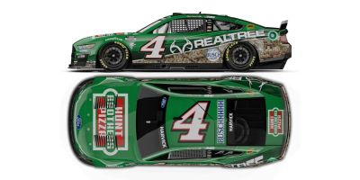 Lionel Racing 1/64scale HUNT BROTHERS PIZZA CAMO GREEN 2023 Ford Mustang Kevin Harvick #4  [No.LR278676]