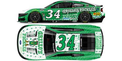 Lionel Racing 1/64 GRILLO'S PICKLES/Snoeman designed 2025 フォード マスタング トッド･ギリランド #34 ニューハンプシャー  [No.LR339575]