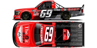 Lionel Racing 1/64 THE PIT STOP 2025 フォード F-150 ケイシー･メアーズ #69 マーティンズビル ナスカー参戦600戦目  [No.LR342797]