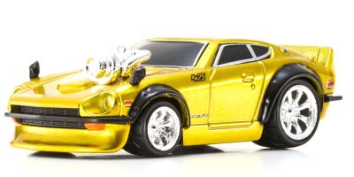 MAISTO 1/64scale MM Datsun 240Z 1972 With Engine Liquid Yellow 25th Anniversary  [No.MS24915LY]