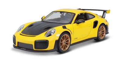 MAISTO 1/24scale Porsche 911 GT2 RS 2018 Yellow/Black  [No.MS31523Y1]
