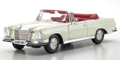 MAISTO 1/18scale Mercedes benz 280se cabriolet 1967 Cream  [No.MS31811CR]