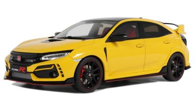 OttO mobile 1/18scale Honda Civic Type R (FK8) Euro Spec 2020 Yellow Limited Edition  [No.OTM1111]