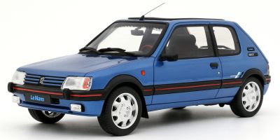 OttO mobile 1/18scale Peugeot 205 1.9 GTI LeMans 1991 Blue Limited to 2,000 units worldwide  [No.OTM1153]
