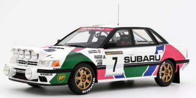 OttO mobile 1/18scale Subaru Legacy RS Gr.A Sweden Rally 1992 #7 Limited to 1,500 units worldwide  [No.OTM1158]