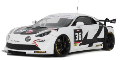 OttO mobile 1/18 アルピーヌ A110 GT4 + アルティメイト GT エンデュランス カップ 2024 #36  [No.OTM1201]