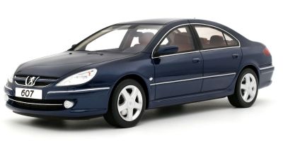 OttO mobile 1/18 プジョー 607 3.0 V6 フェーズ2 2008 (ブルー) 世界限定 2,000個  [No.OTM485]