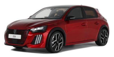 OttO mobile 1/18 プジョー 208 GT ハイブリッド 2024 (レッド)世界限定999個  [No.OTM1163]