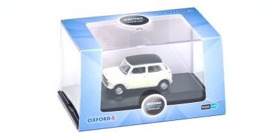 OXFORD 1/76 ミニクーパー S MkII スノーベリー ホワイト/ブラック  [No.OX76MCS004]