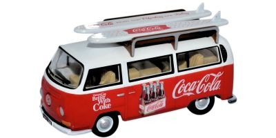OXFORD 1/76 VW Bay Window コカ・コーラ（サーフボード付）  [No.OX76VW030CC]
