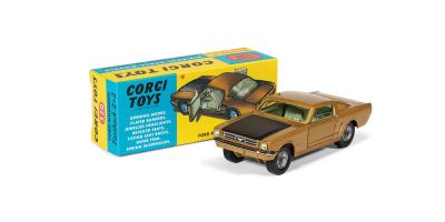 CORGI 1/46scale Ford Mustang Fastback Coupe (Gold/Black)  [No.CGRT32001]