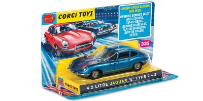 CORGI 1/46scale Jaguar 4.3 E-Type (Blue)  [No.CGRT33501]