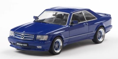 SOLIDO 1/43scale Mercedes-Benz 560 SEC AMG Widebody 1990 Blue  [No.S4310907]