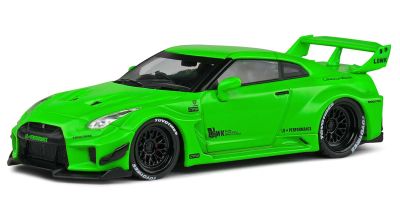 SOLIDO 1/43scale Nissan GT-R R35 LB Silhouette (Green)  [No.S4311207]