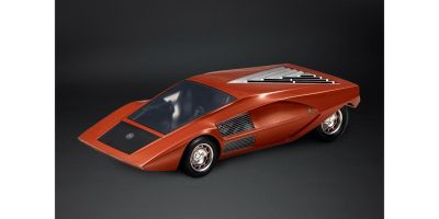 TOPMARQUES 1/12scale Lancia Stratos Zero Concept Red (Reddish-Brown)  [No.TOP12-43A]