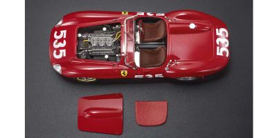 TOPMARQUES 1/18scale Ferrari 315S 1957 Mille Miglia Winner No.535 P. Taruffi - Engine hood detachable  [No.TOP127B]