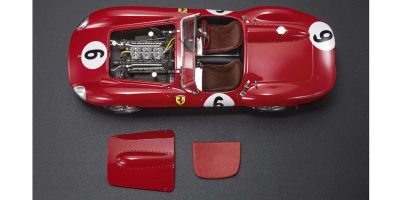 TOPMARQUES 1/18scale Ferrari 335S 1957 Le Mans 24h No.6 P. Hill / P. Collins - Engine hood detachable  [No.TOP127C]