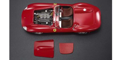 TOPMARQUES 1/18scale Ferrari 315S 1957 "Red Edition" - Engine hood detachable  [No.TOP127E]