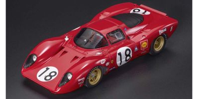 TOPMARQUES 1/18scale Ferrari 312P Coupe 1969 Le Mans 24h No.18 P. Rodriguez / D. Piper  [No.TOP130A]