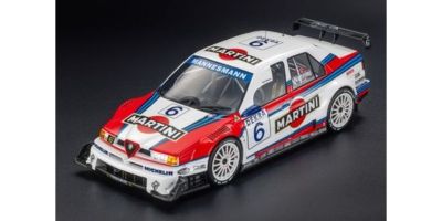 TOPMARQUES 1/18 アルファ ロメオ 155 V6 TI 1996 ITC  No. 6 A.ナニーニ マルティニホワイト  [No.TOP149B]
