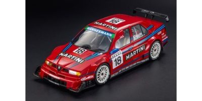 TOPMARQUES 1/18 アルファ ロメオ 155 V6 TI 1996 ITC No. 18 G. タルキーニ マルティニレッド  [No.TOP149D]