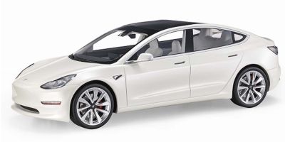 TOPMARQUES 1/18scale Tesla Model 3 White  [No.TOPLS074C]