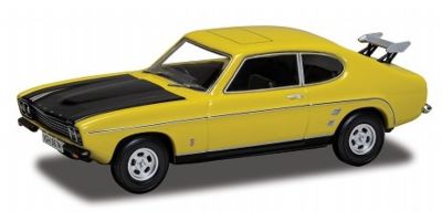 CORGI 1/43 フォード カプリ MkI 3.0 GXL デイトナイエロー （リチャード・ハモンド "The Smallest Cog"）  [No.CGVA13319]