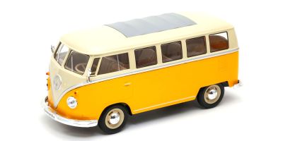 WELLY 1/24 VW T1 バス 1963（イエロー）  [No.WE22095Y1]