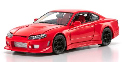 WELLY 1/24 ニッサン シルビア (S15) レッド スポイラー無  [No.WE22485NSR]