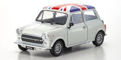 WELLY 1/24 ミニクーパー 1300 アイボリー（ルーフ:ユニオンジャック）  [No.WE22496UK1]