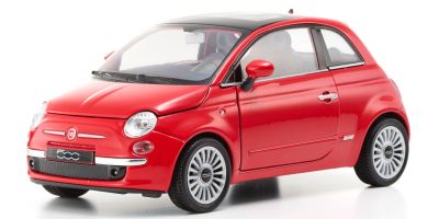 WELLY 1/24 2007 フィアット 500（レッド）  [No.WE22514R1]
