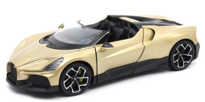 WELLY 1/24scale Bugatti W16 Mistral Gold  [No.WE24127GLD]