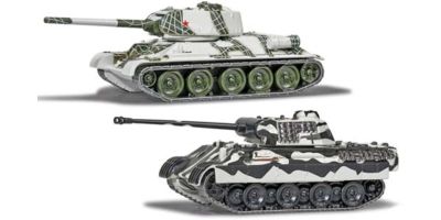 CORGI World of Tanks T-34 vs パンサー 2台セット  [No.CGWT91301]