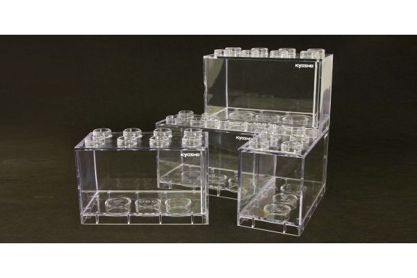販売終了: KYOSHO 1/64 Brick case 64 4pcs/set  [No.02077]
