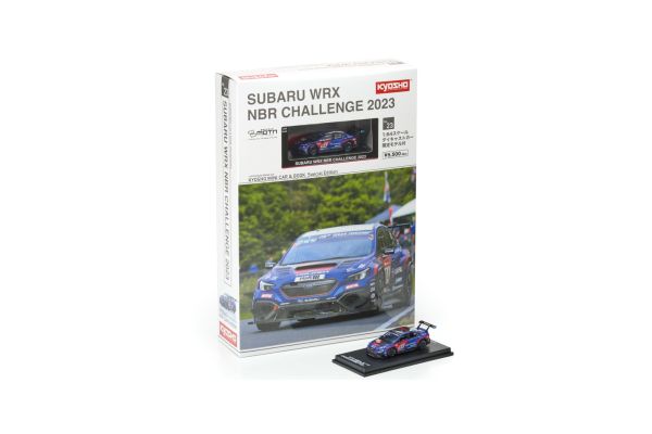 KYOSHO MINI CAR & BOOK No.23 SUBARU WRX NBR CHALLENGE 2023 K07129N23 (12月16日受注開始。お届けは12月19日以降を予定)