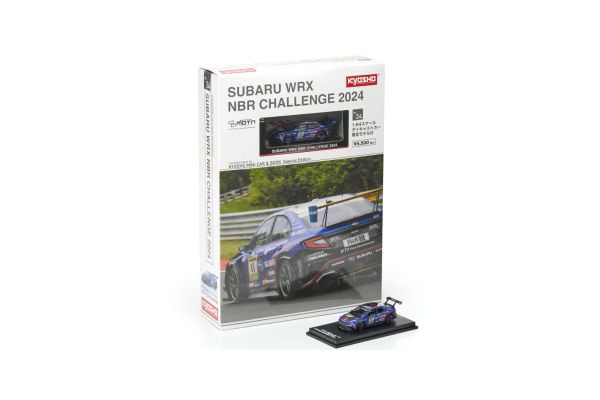 KYOSHO MINI CAR & BOOK No.24 SUBARU WRX NBR CHALLENGE 2024 K07129N24 (12月16日受注開始。お届けは12月19日以降を予定)