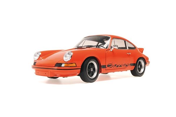 MINICHAMPS 1/18scale Porsche 911 Carrera RS 1972 Orange/Black Design Logo  [No.100066024]