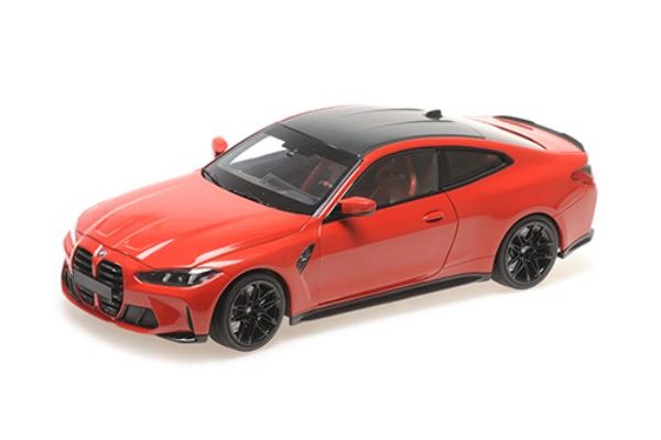 MINICHAMPS 1/18 BMW M4 - 2024 - レッドメタリック  [No.110020140]