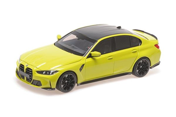 MINICHAMPS 1/18 BMW M3 - 2024 - イエロー  [No.110020222]