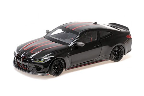 MINICHAMPS 1/18 BMW M4 CSL 2023 ブラック   [No.110023021]